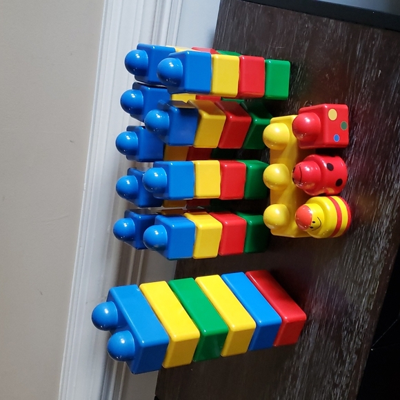 Vintage! Rare! Lego Duplo Primo Block Set 46 Pieces - Picture 7 of 8